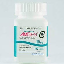 Zolpidem (Ambien) Tablet 10mg